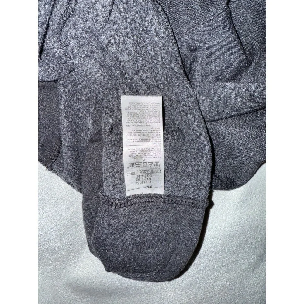 Old Navy Boys XL (14-16) Gray Stretch Knit Jogger Sweatpants Lounge Pants MINT